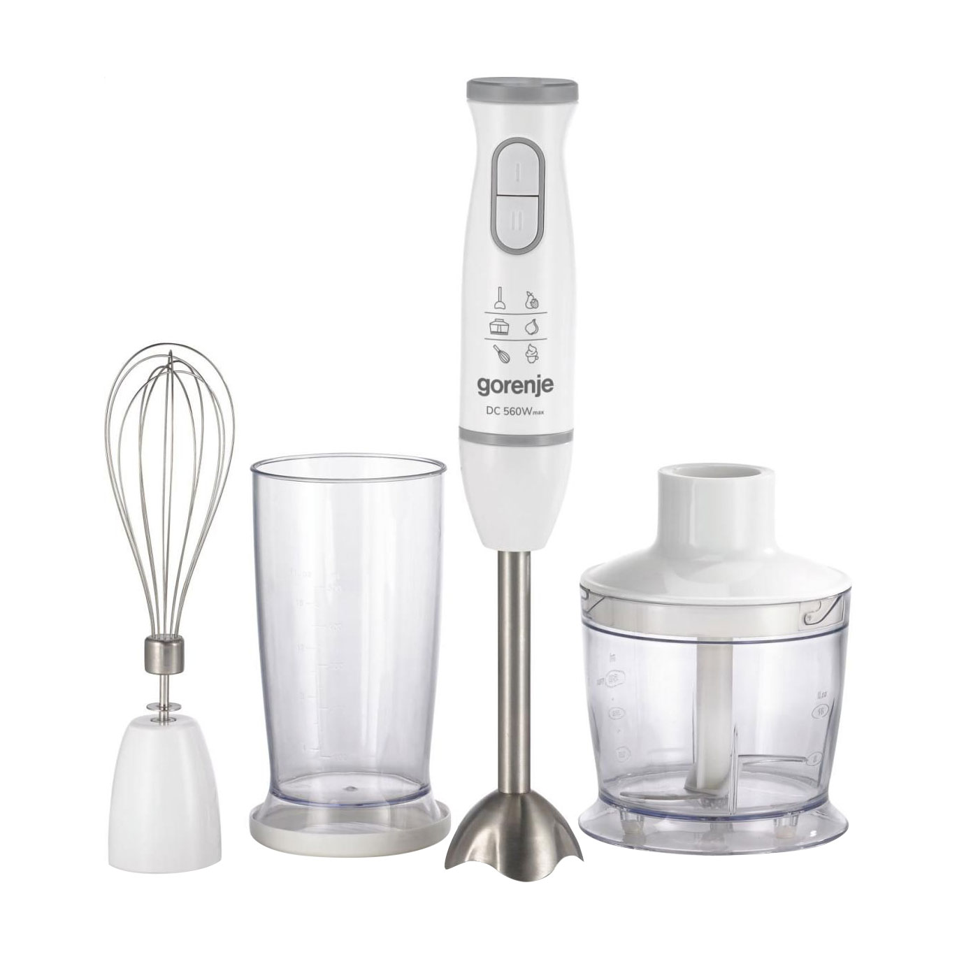 Блендер заглибний Gorenje білий (HBC564QW)